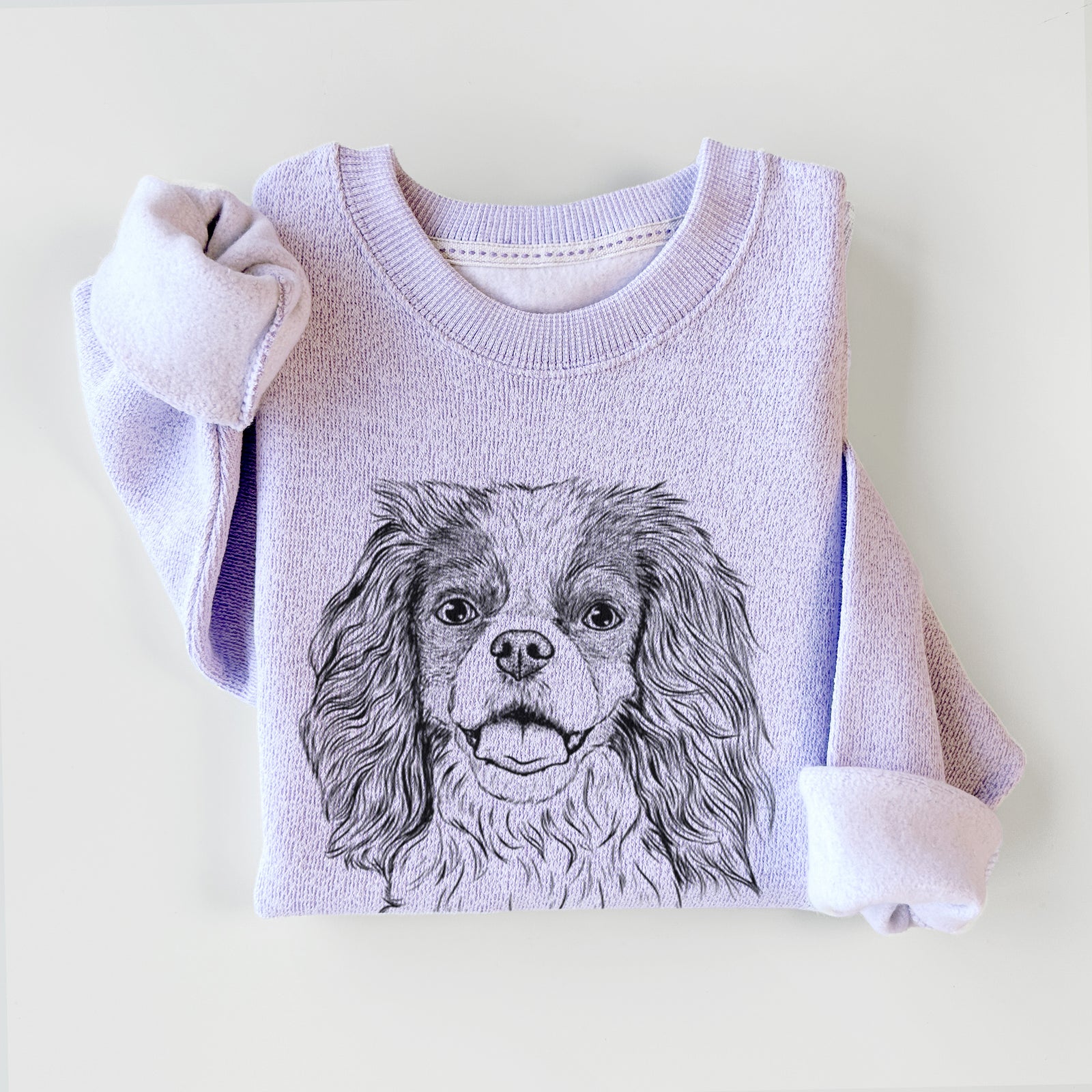 Poppy the Cavalier King Charles Spaniel - Knit Sweatshirt