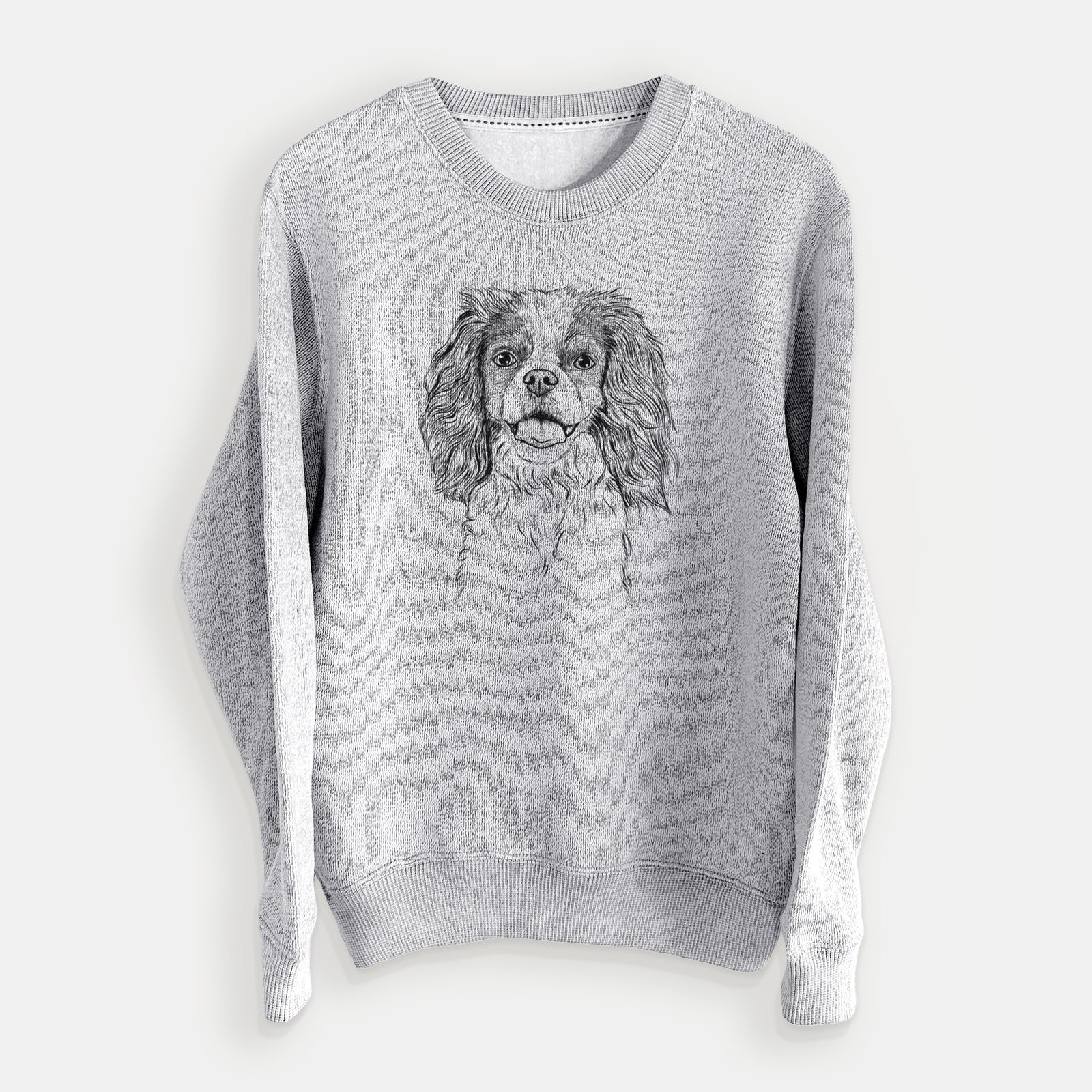 Poppy the Cavalier King Charles Spaniel - Knit Sweatshirt