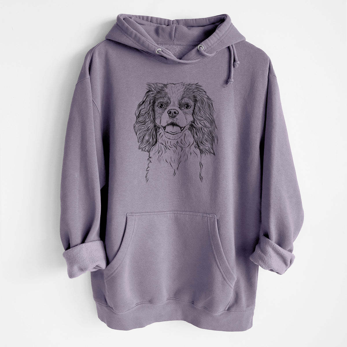 Poppy the Cavalier King Charles Spaniel- Heavyweight Fleece Hoodie