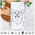 Porter the Pembroke Welsh Corgi Tea Towel