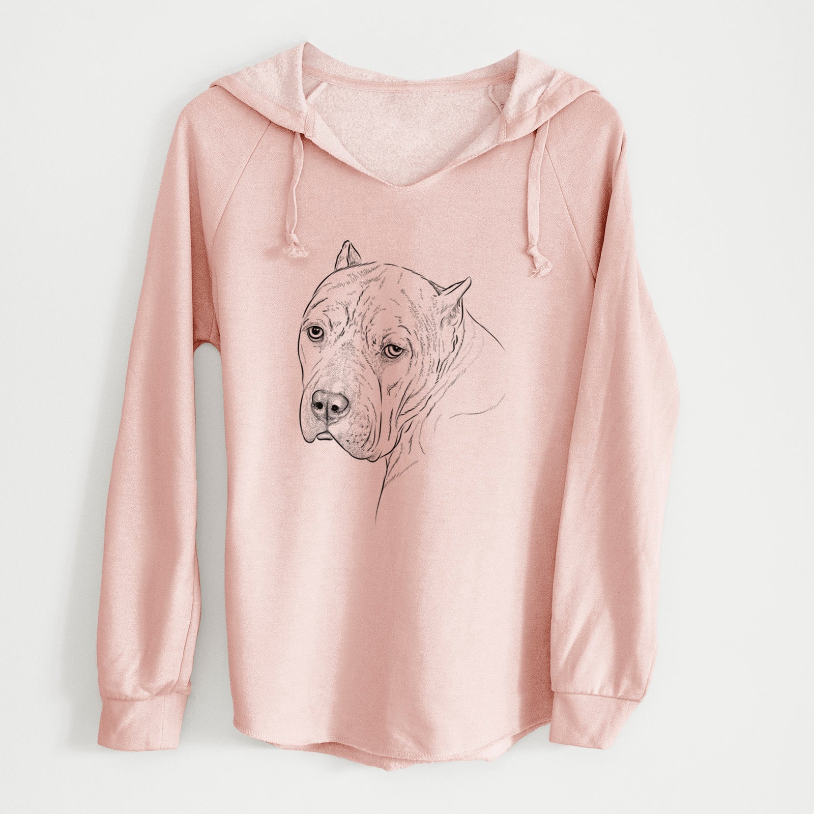 Bare Precious the Staffordshire Terrier - Cali Wave Hooded Sweatshirt