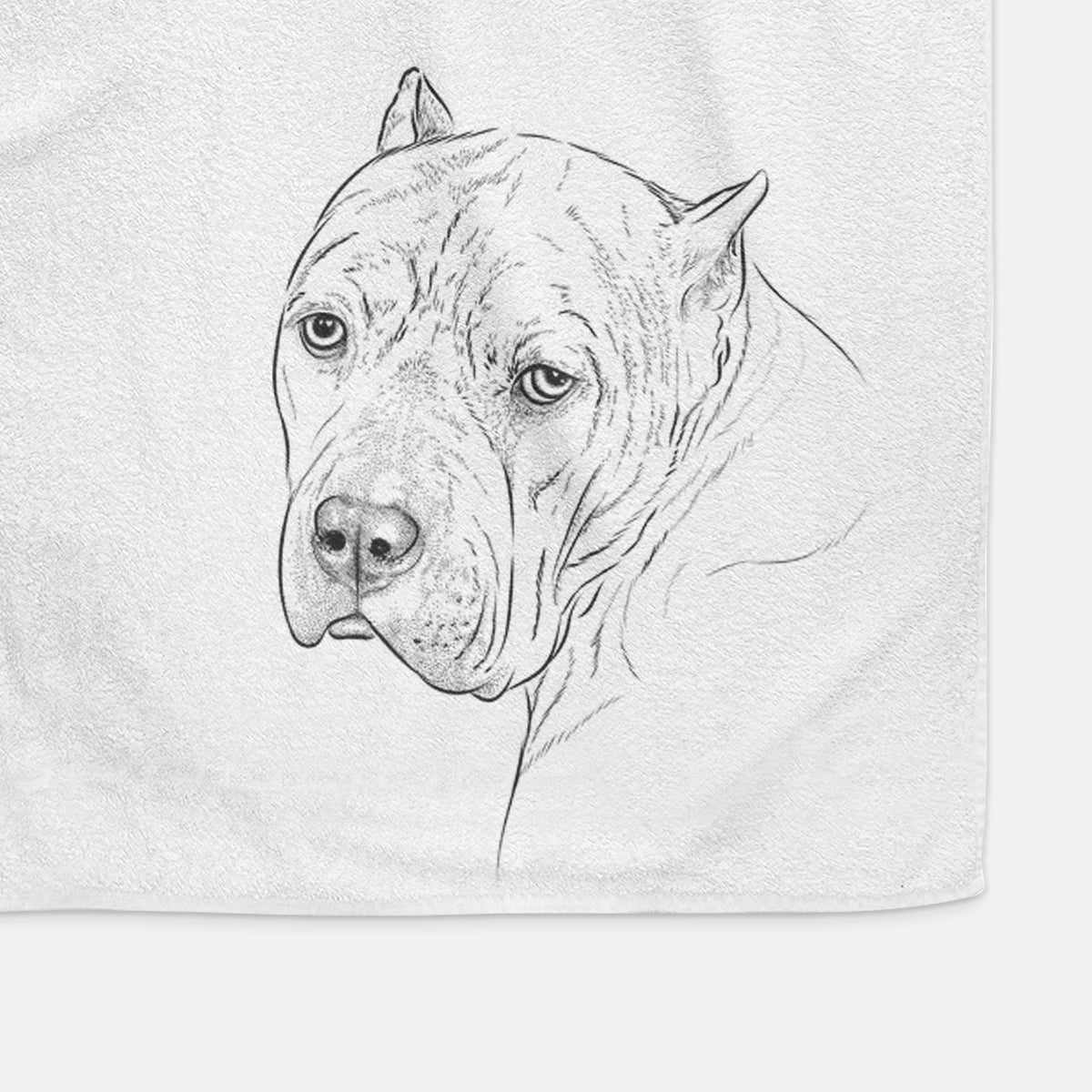 Precious the Staffordshire Terrier Decorative Hand Towel