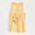 Precious the Staffordshire Terrier - Women's Racerback Tanktop