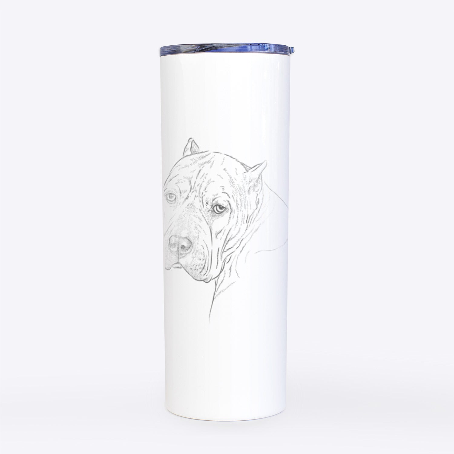 Precious the Staffordshire Terrier - 20oz Skinny Tumbler