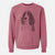 Bare Quincy the English Springer Spaniel - Unisex Pigment Dyed Crew Sweatshirt