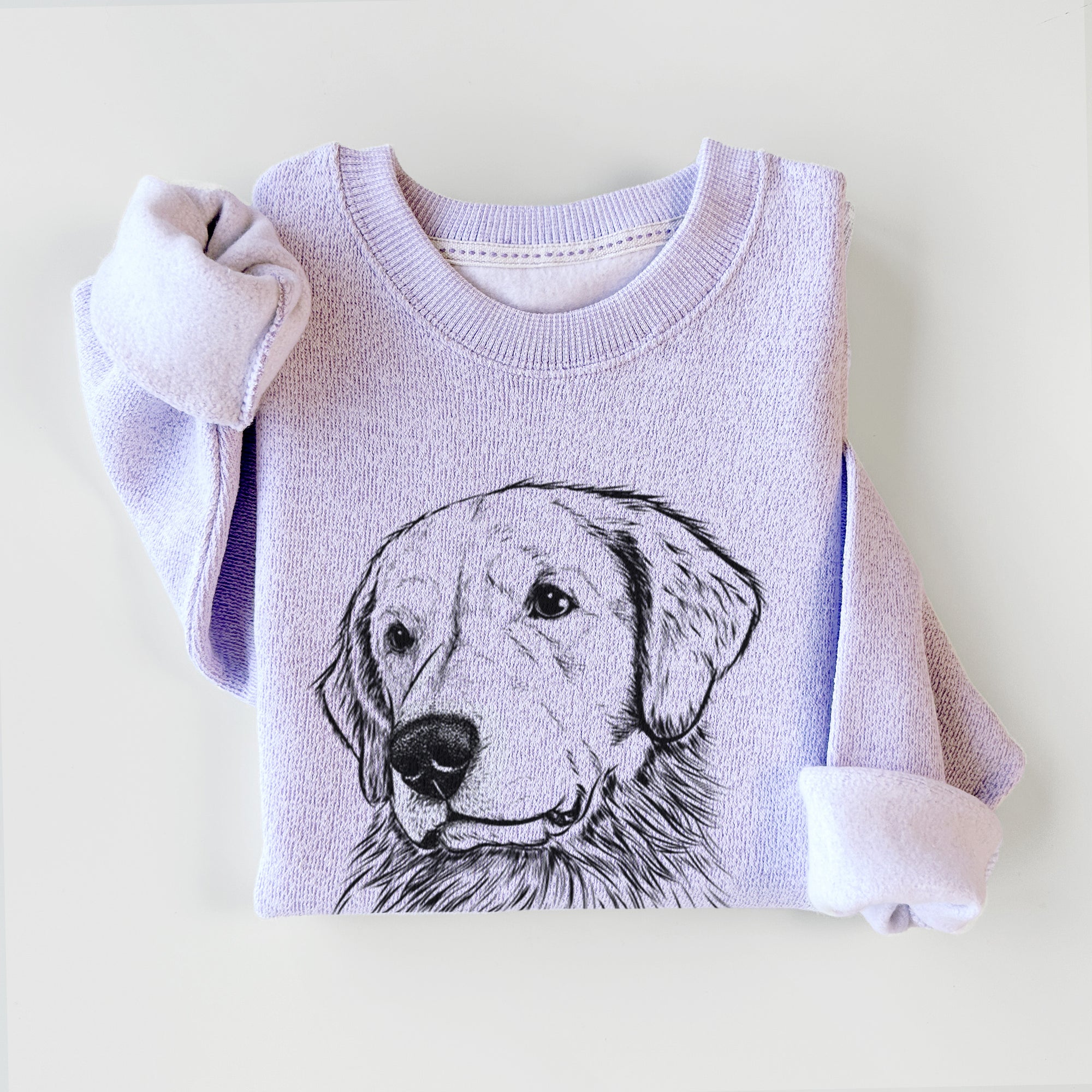 Quinn the Golden Retriever - Knit Sweatshirt