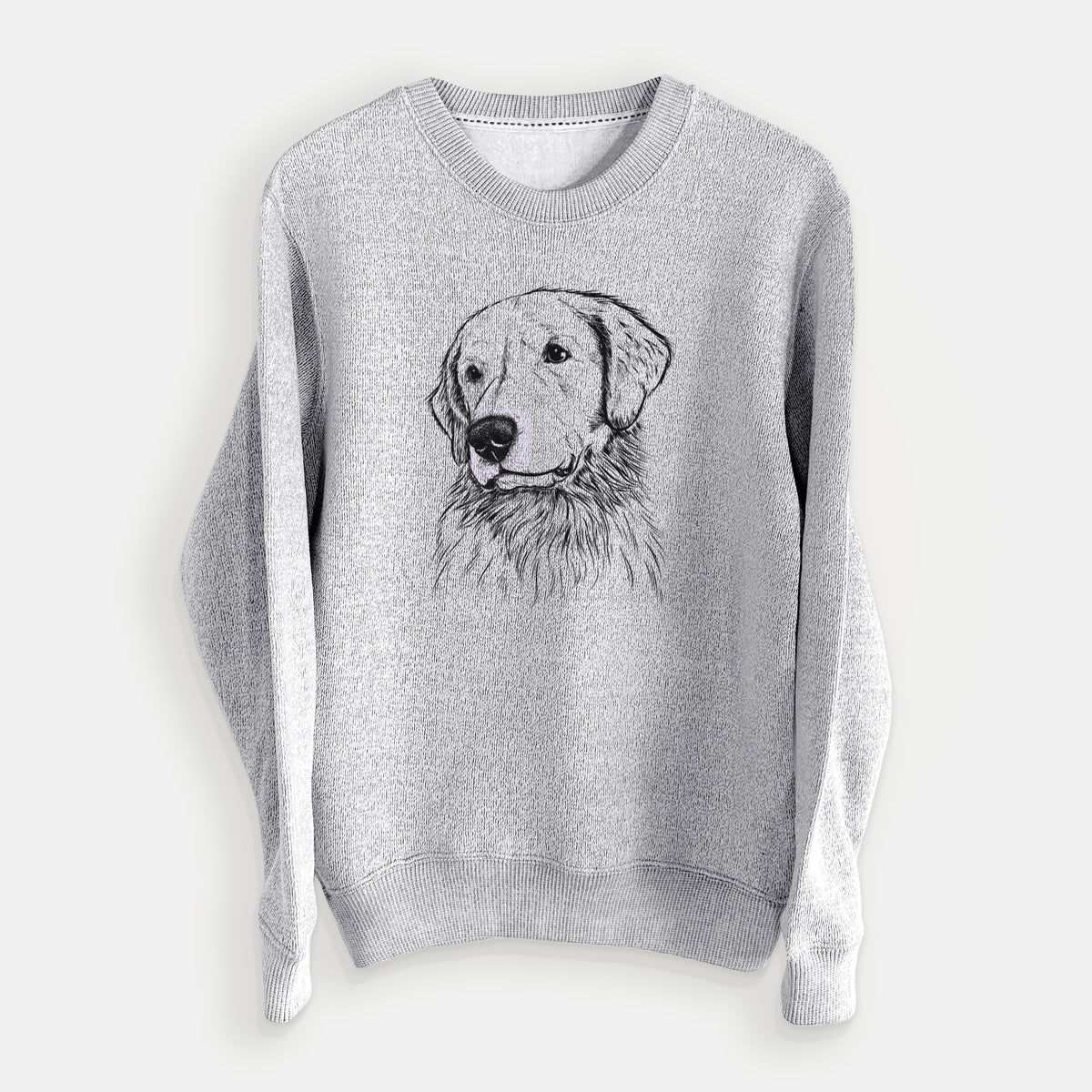 Quinn the Golden Retriever - Knit Sweatshirt