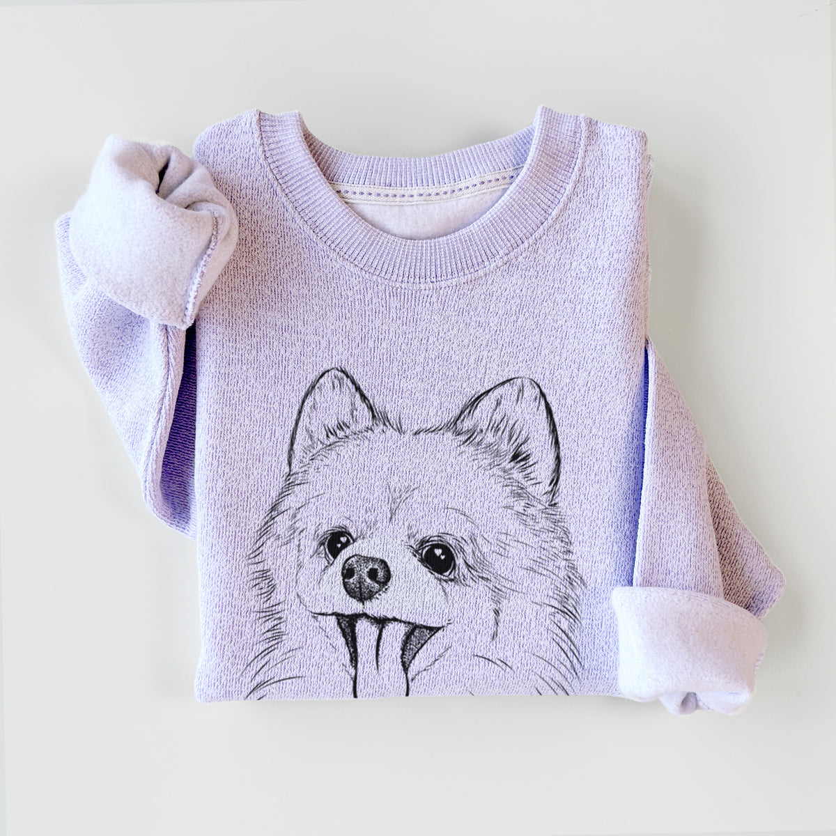 Quinn the Pomeranian - Knit Sweatshirt