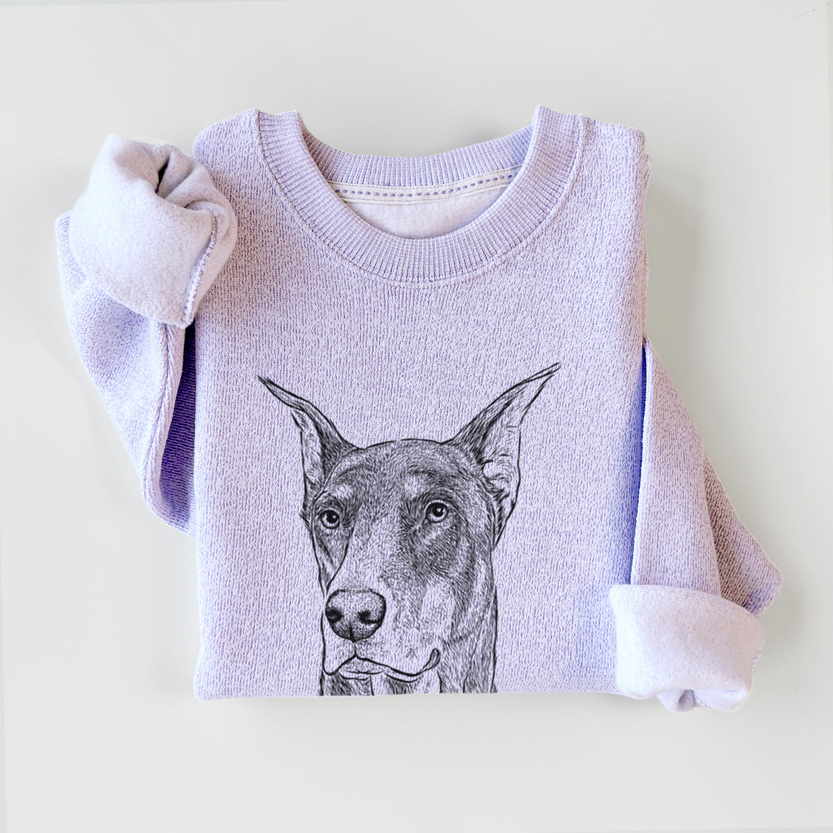 RJ the Doberman Pinscher - Knit Sweatshirt