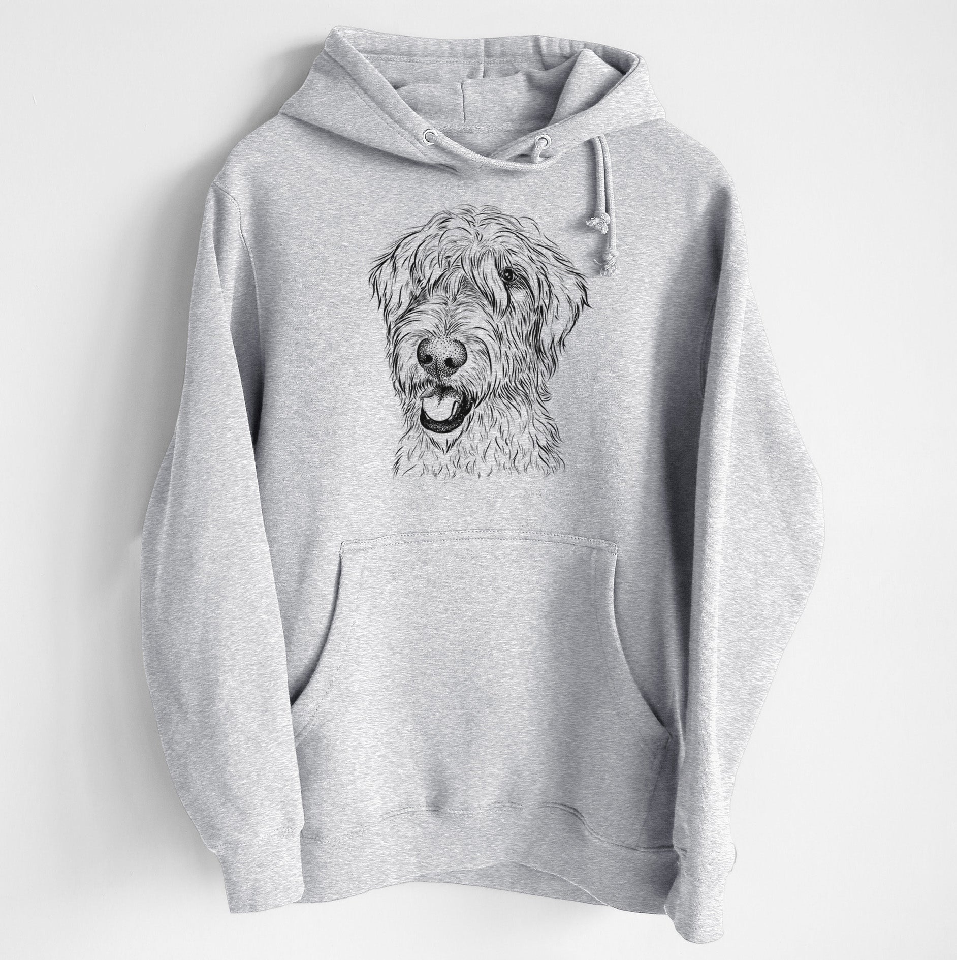 Ragnar the Irish Wolfhound- Heavyweight Fleece Hoodie