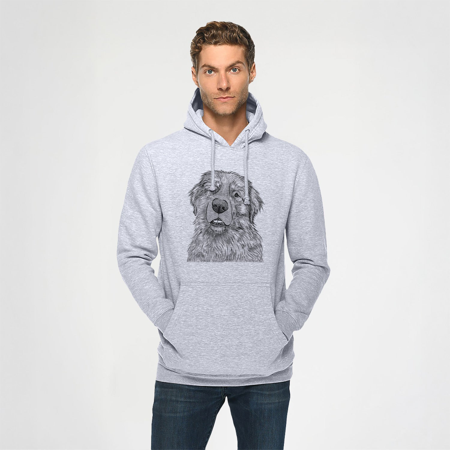 Ralph the Leonberger- Heavyweight Fleece Hoodie
