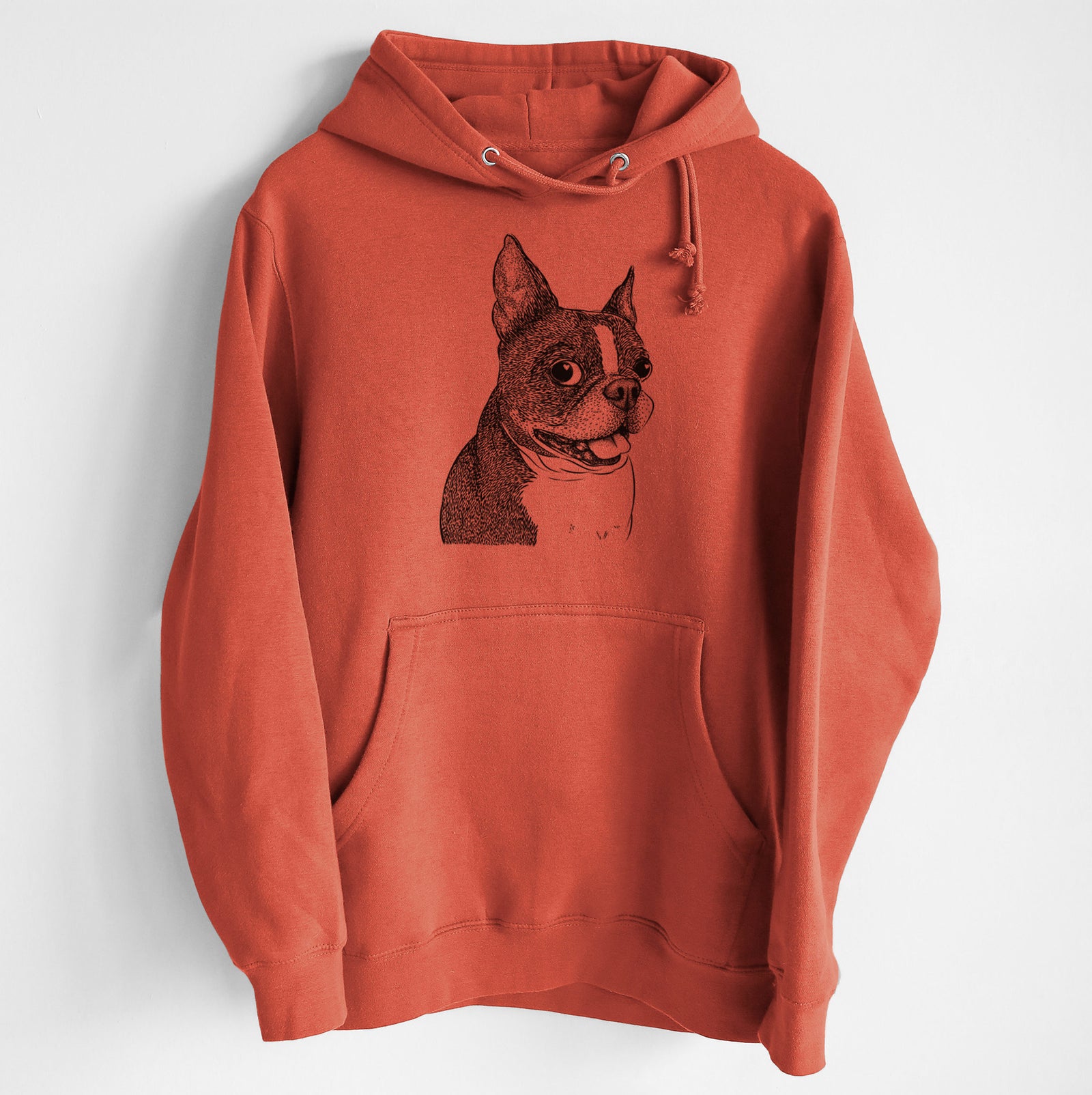 Ralphie the Boston Terrier- Heavyweight Fleece Hoodie