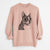 Bare Ralphie the Boston Terrier - Unisex Pigment Dyed Crew Sweatshirt