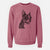 Bare Ralphie the Boston Terrier - Unisex Pigment Dyed Crew Sweatshirt