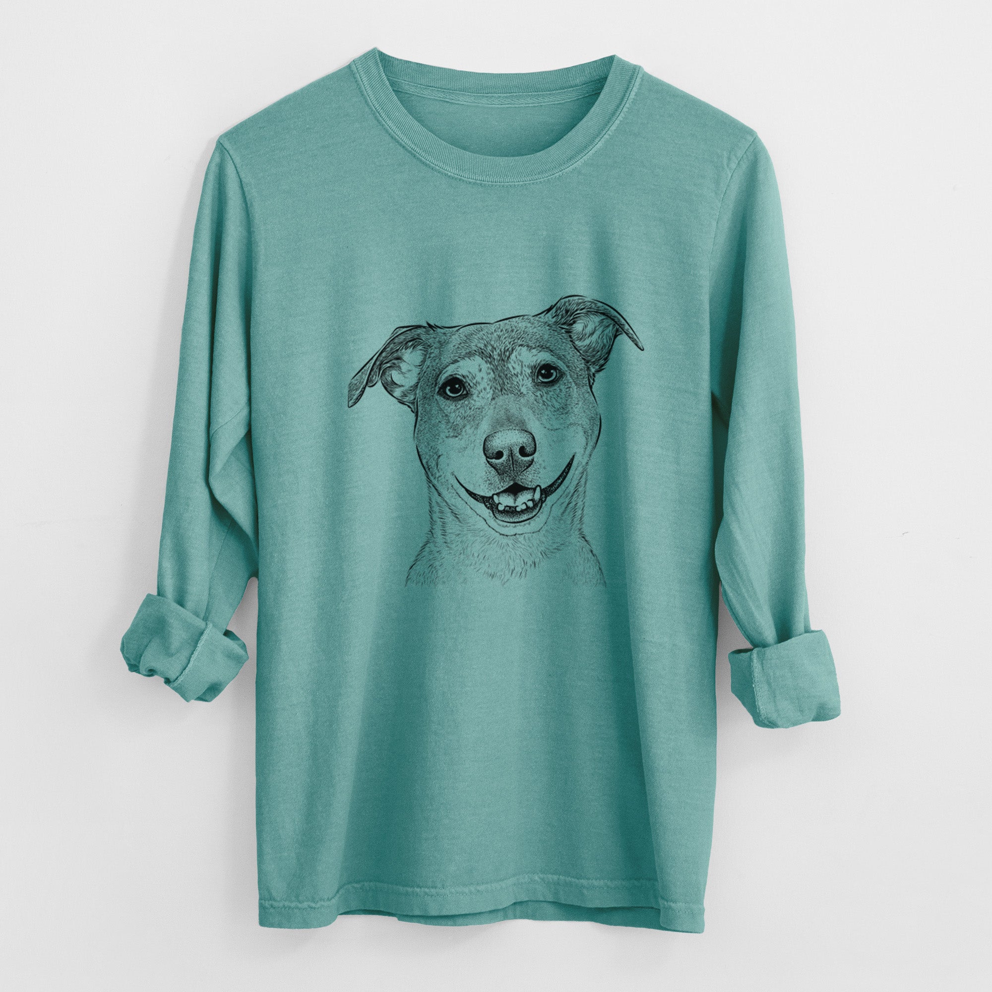 Bare Reese the Mountain Cur - Heavyweight 100% Cotton Long Sleeve