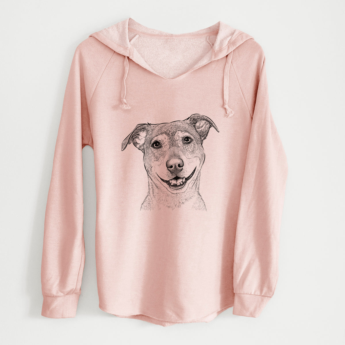 Bare Reese the Mountain Cur - Cali Wave Hooded Sweatshirt