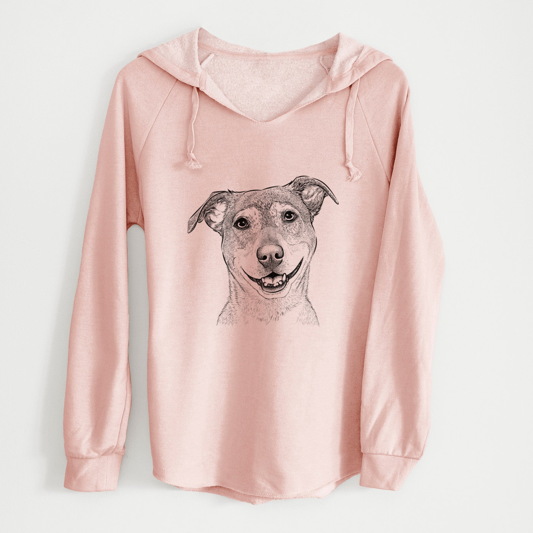 Bare Reese the Mountain Cur - Cali Wave Hooded Sweatshirt