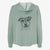 Reese the Mountain Cur - Women's Cali Wave Zip-Up Sweatshirt