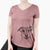 Bare Reese the Mountain Cur - Women's V-neck Shirt