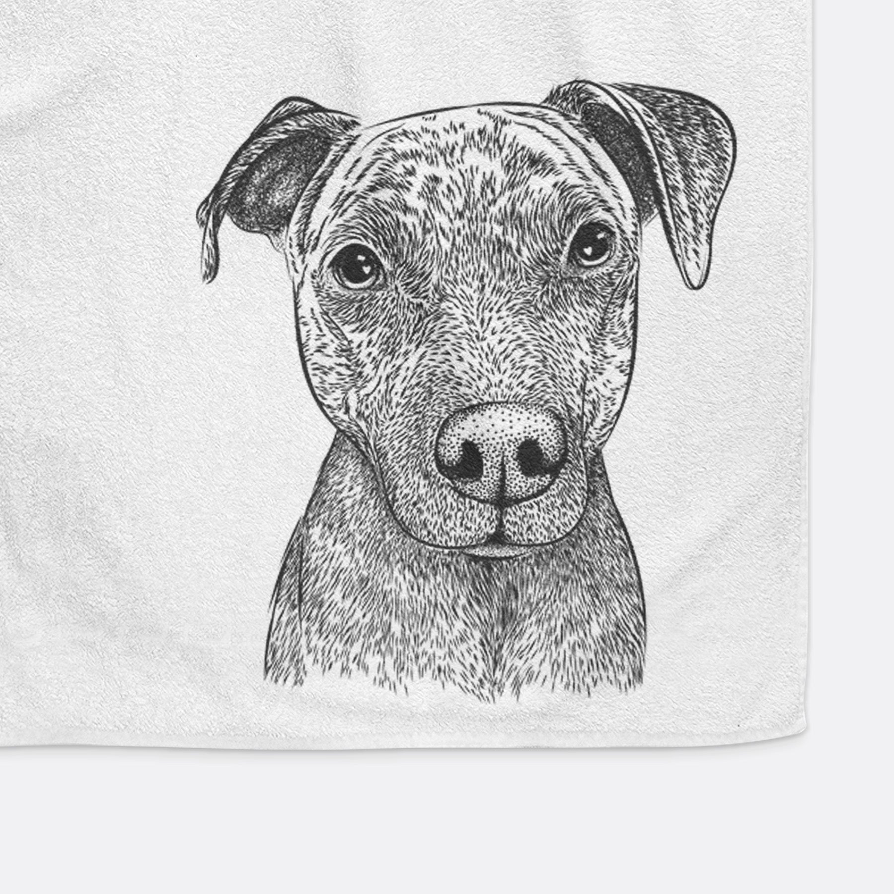 Reeses the Pitbull Premium Hand Towel