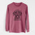 Bare Reina the Spanish Water Dog - Men's Heavyweight 100% Cotton Long Sleeve