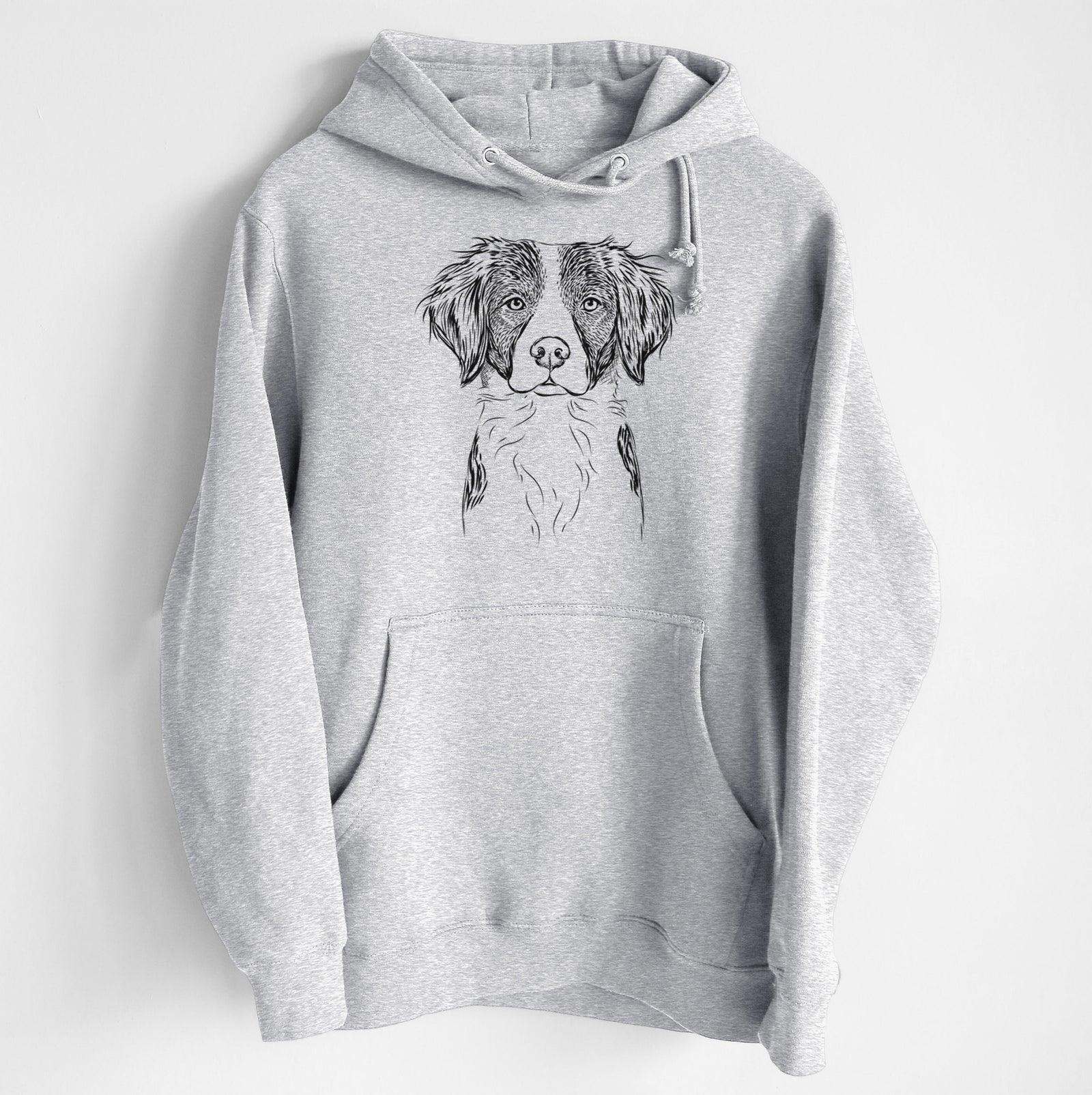 Remi the Brittany- Heavyweight Fleece Hoodie
