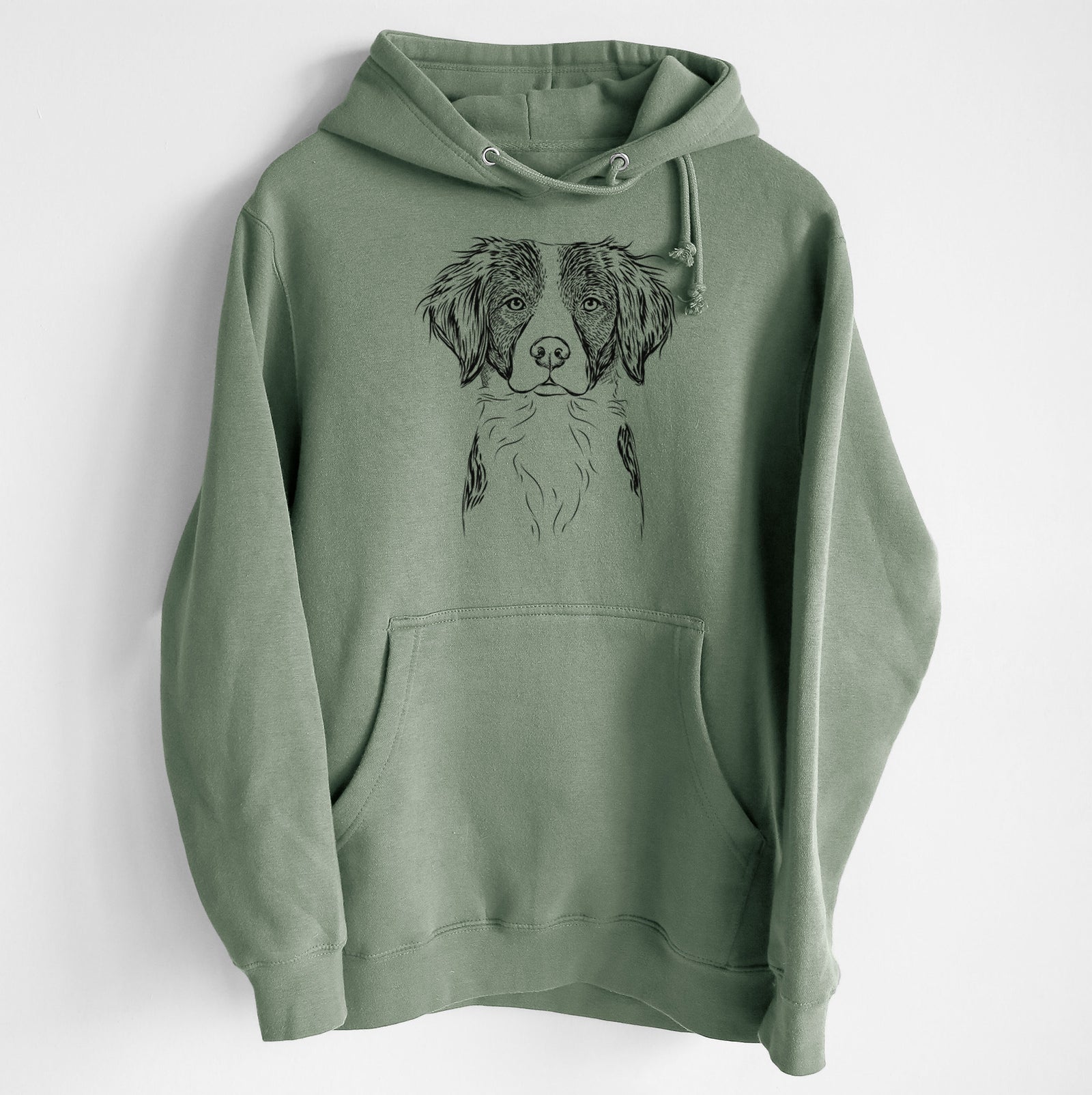 Remi the Brittany- Heavyweight Fleece Hoodie