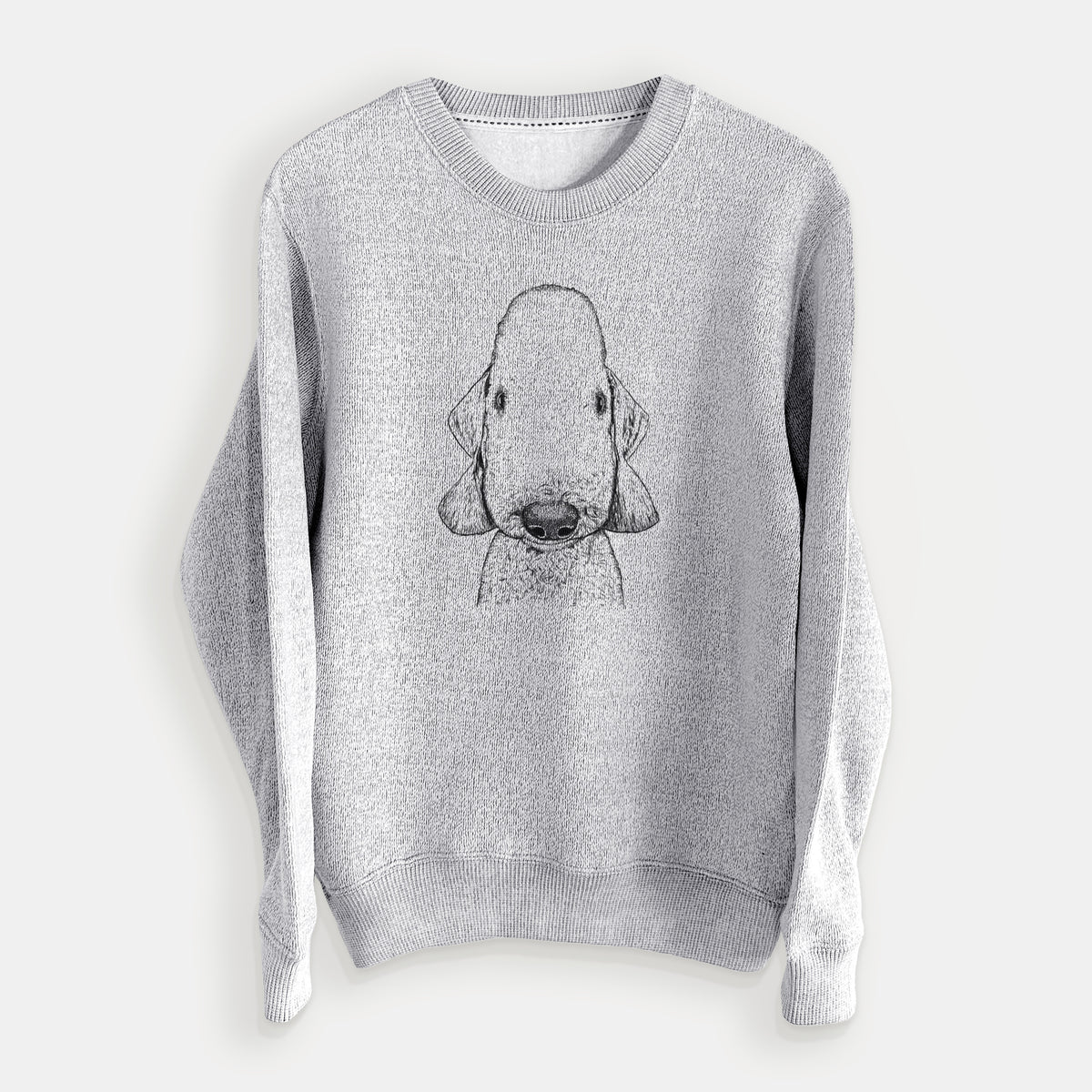 Remington the Bedlington Terrier - Knit Sweatshirt