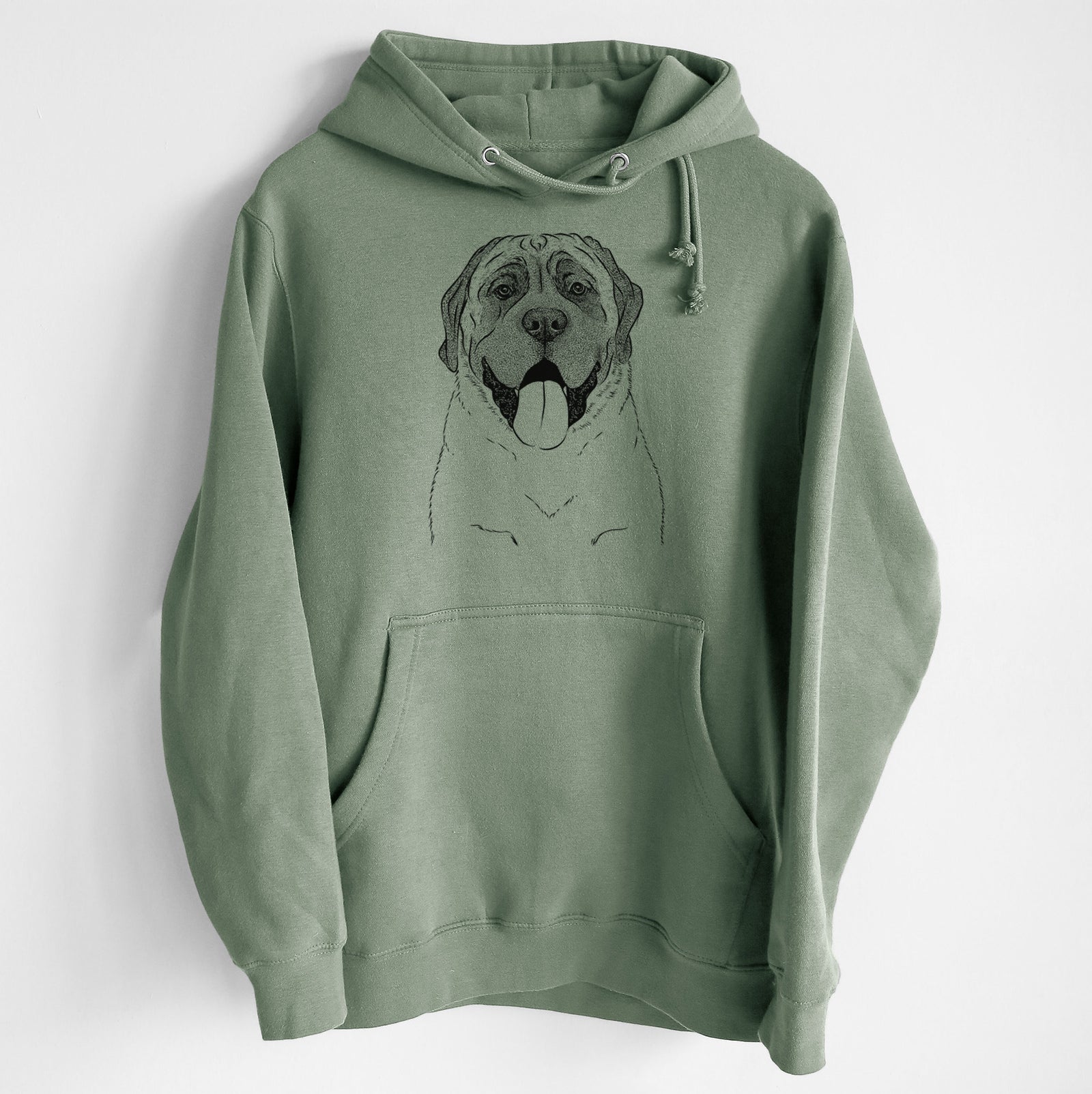 Remmie the English Mastiff- Heavyweight Fleece Hoodie