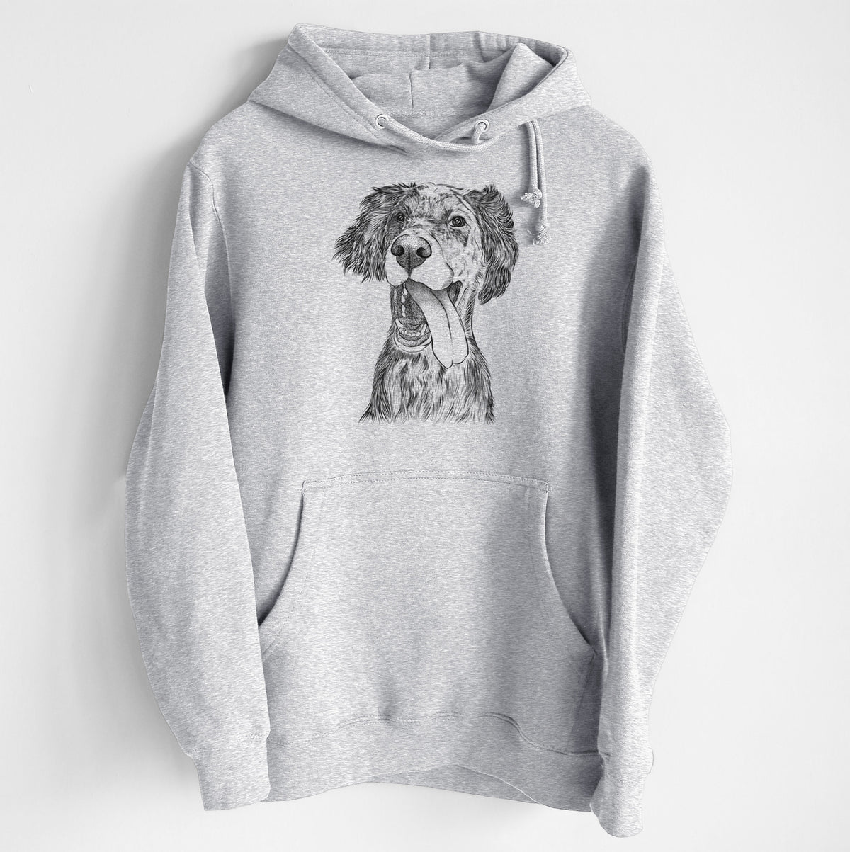 Renly the English Setter- Heavyweight Fleece Hoodie