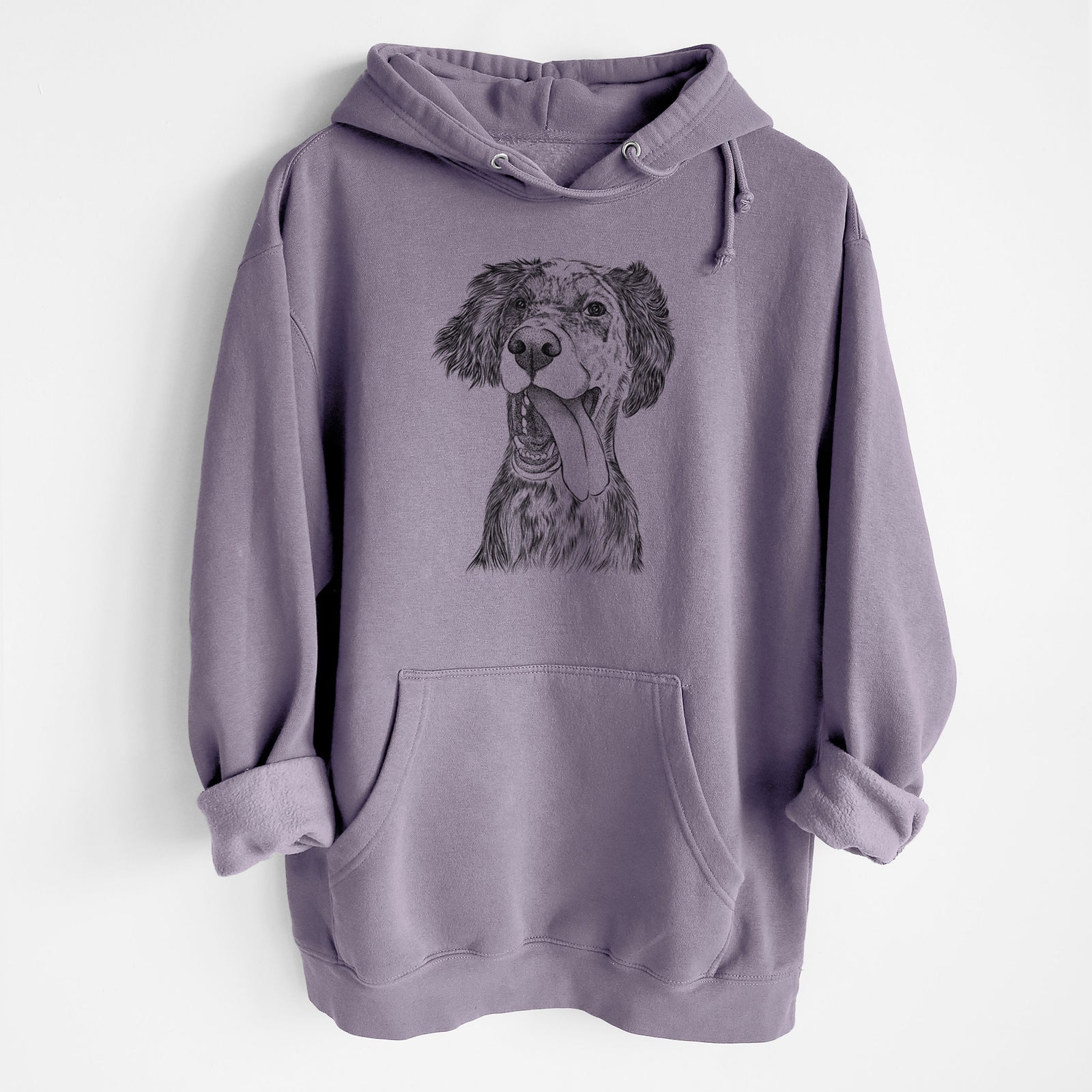 Renly the English Setter- Heavyweight Fleece Hoodie