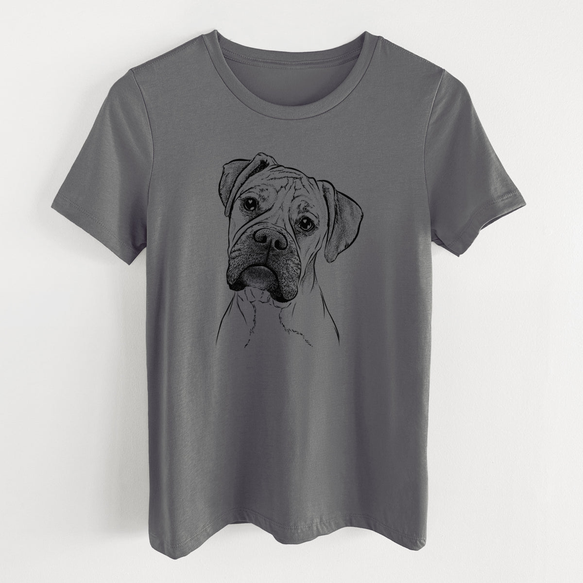 Bare Reuby the Boxer - Women's Lightweight Relaxed Fit 100% Cotton Crewneck