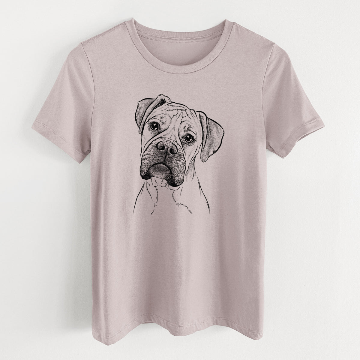 Bare Reuby the Boxer - Women's Lightweight Relaxed Fit 100% Cotton Crewneck