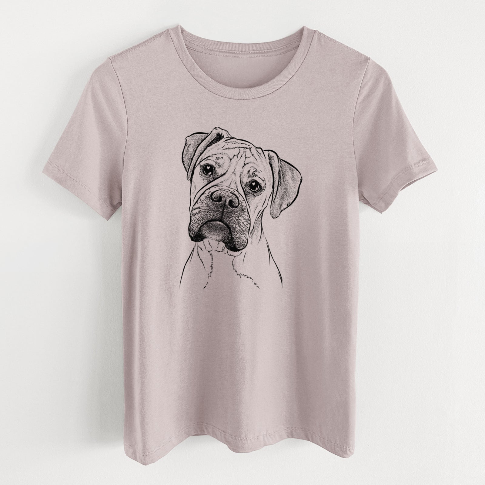 Bare Reuby the Boxer - Women's Lightweight Relaxed Fit 100% Cotton Crewneck