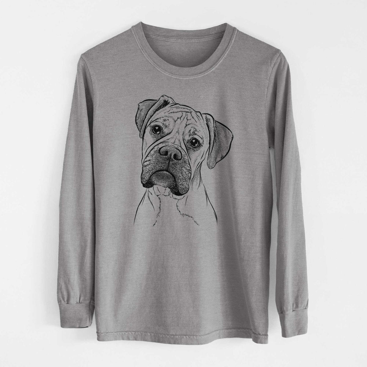 Bare Reuby the Boxer - Men's Heavyweight 100% Cotton Long Sleeve