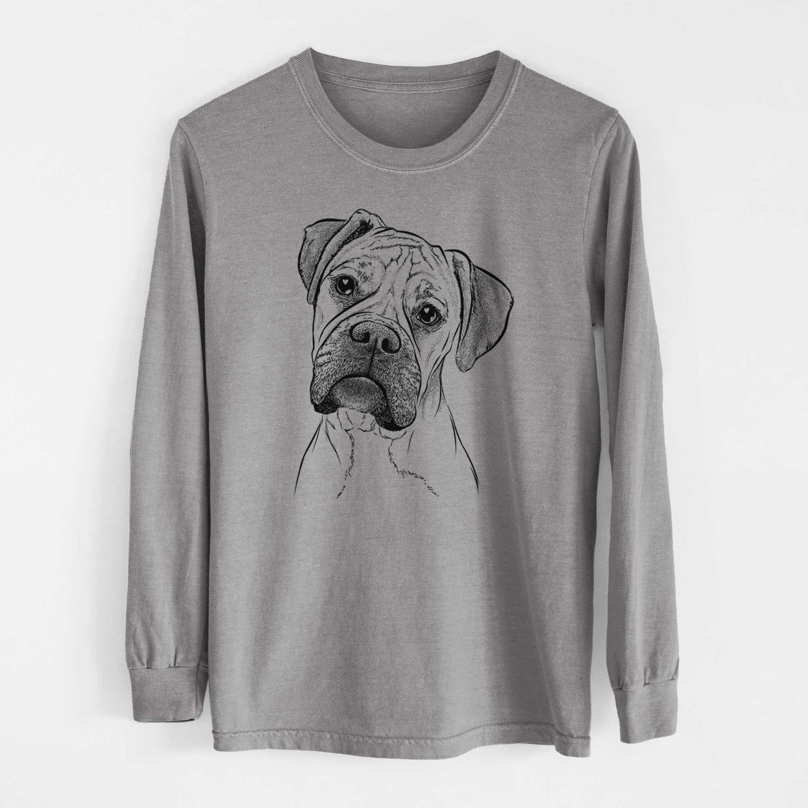 Bare Reuby the Boxer - Men's Heavyweight 100% Cotton Long Sleeve