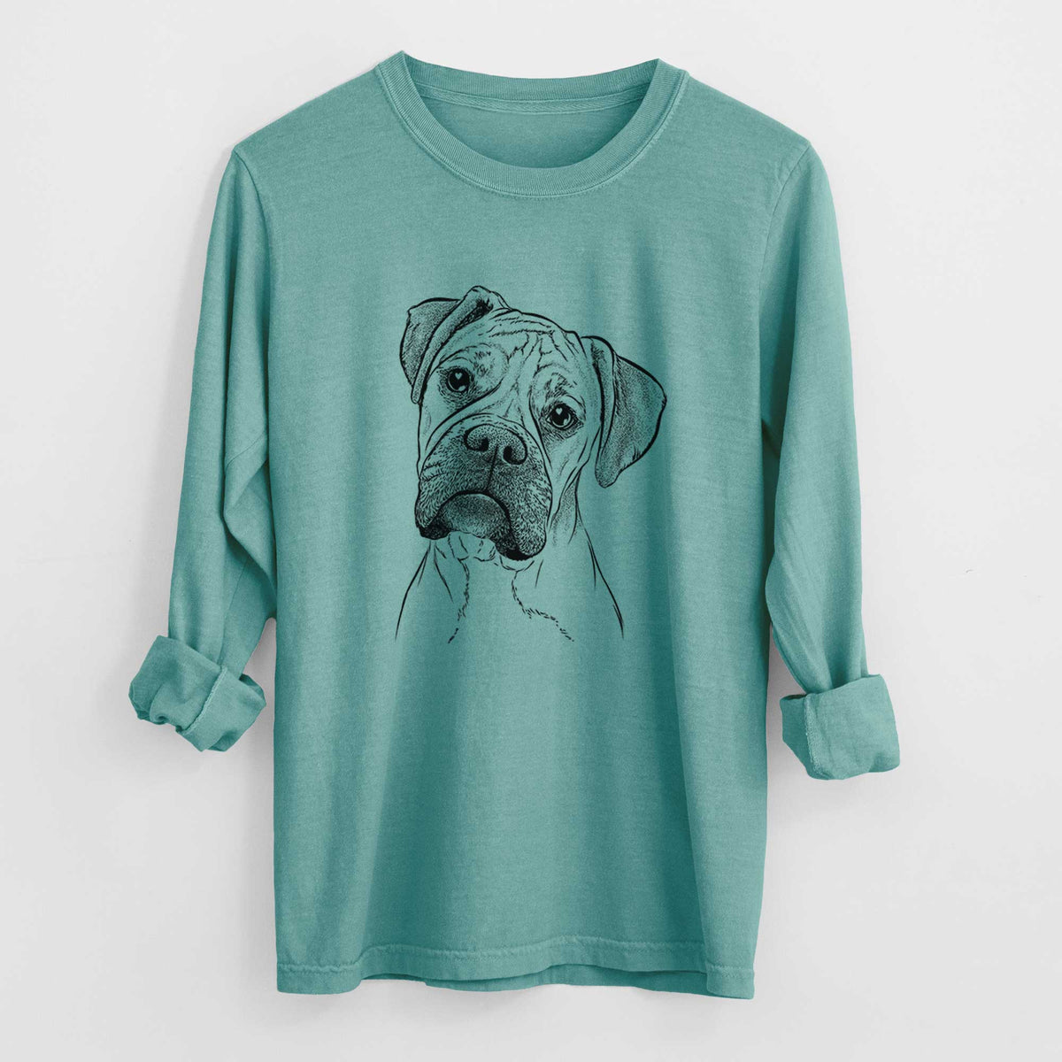 Bare Reuby the Boxer - Men's Heavyweight 100% Cotton Long Sleeve