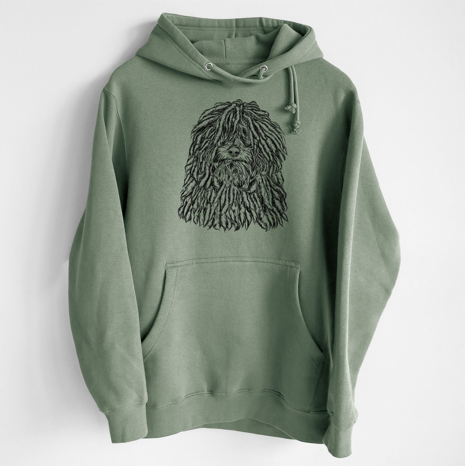 Rezi the Puli- Heavyweight Fleece Hoodie