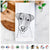 Rider the Parson Russell Terrier Tea Towel