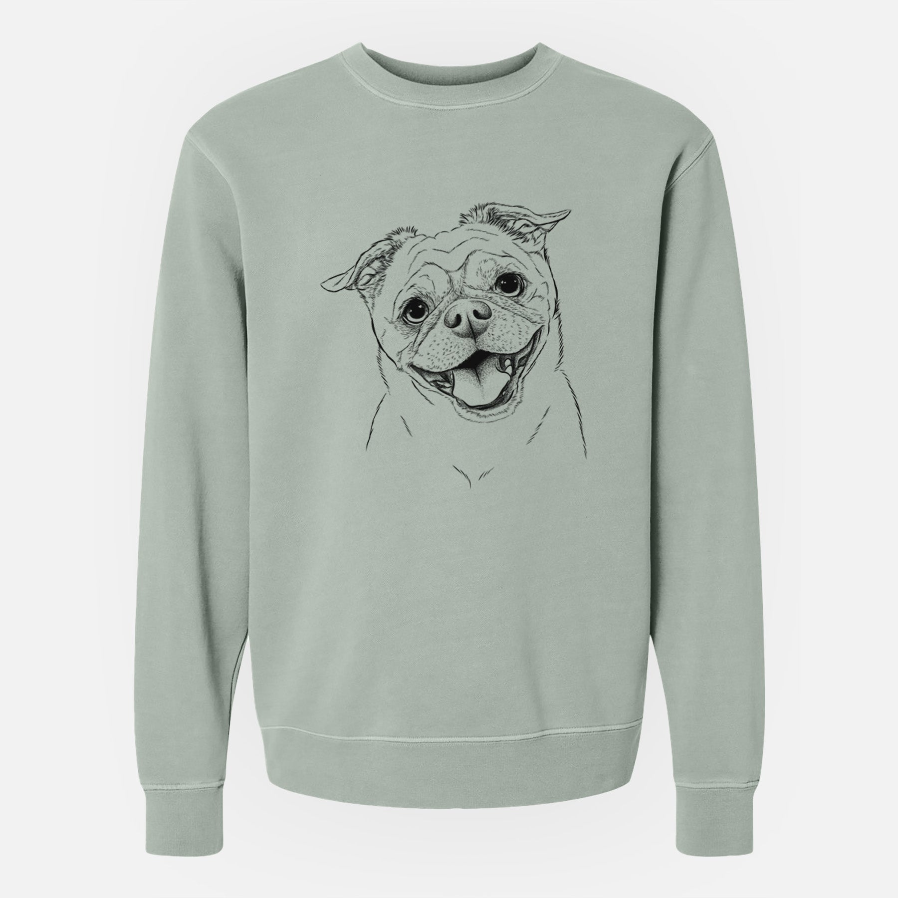 Bare Riley the Chug - Unisex Pigment Dyed Crew Sweatshirt