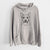 Bare Rio the Australian Cattle Dog - Unisex Pigment Dyed Hoodie