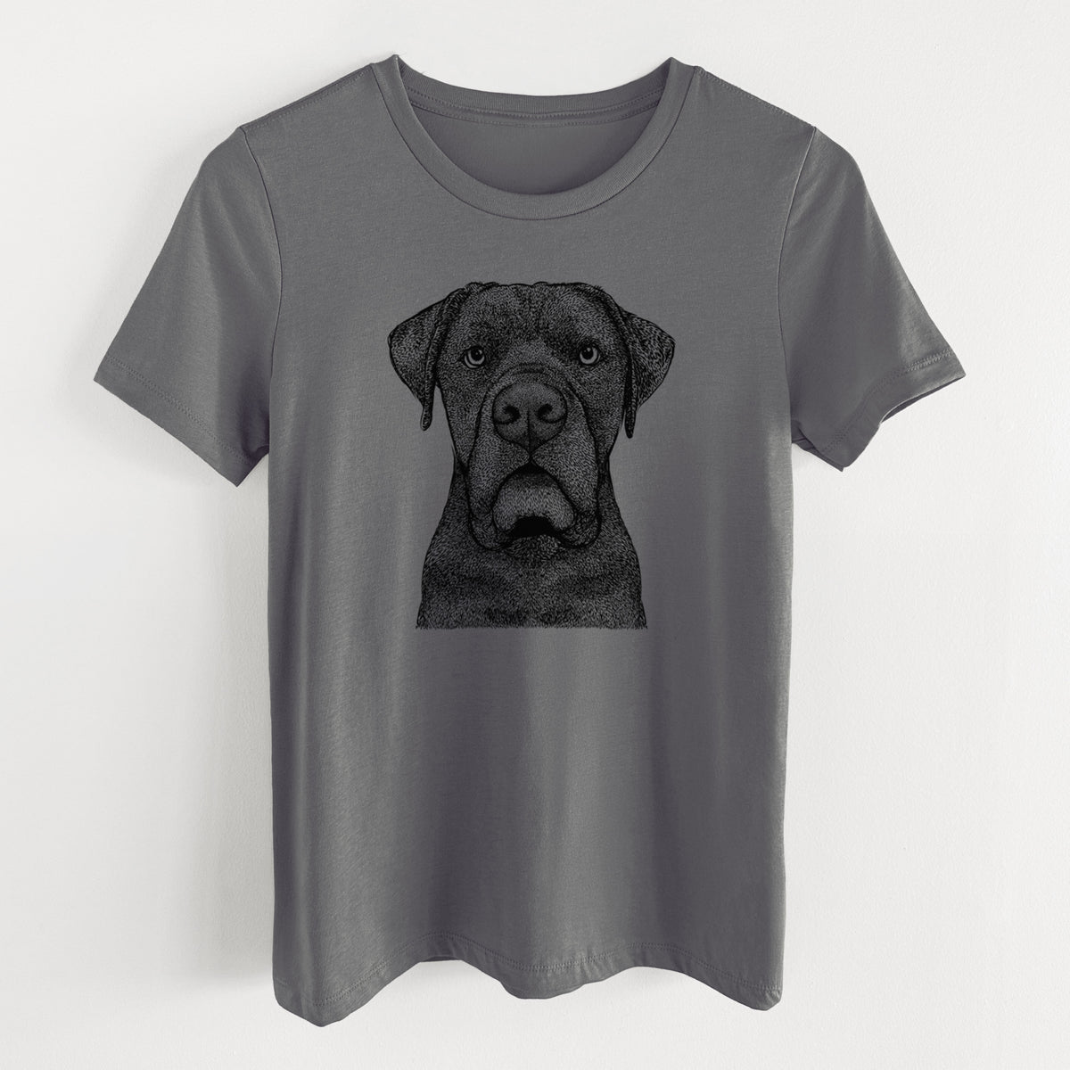 Bare Rocco the Cane Corso - Women's Lightweight Relaxed Fit 100% Cotton Crewneck