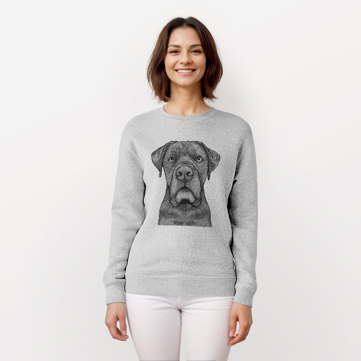 Rocco the Cane Corso - Knit Sweatshirt