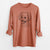 Bare Rocky the Teacup Poodle - Men's Heavyweight 100% Cotton Long Sleeve