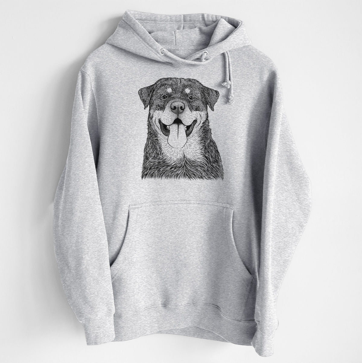 Romeo the Rottweiler- Heavyweight Fleece Hoodie