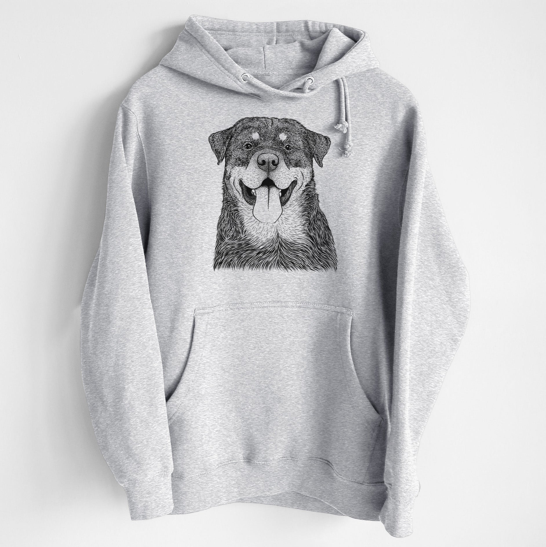 Romeo the Rottweiler- Heavyweight Fleece Hoodie
