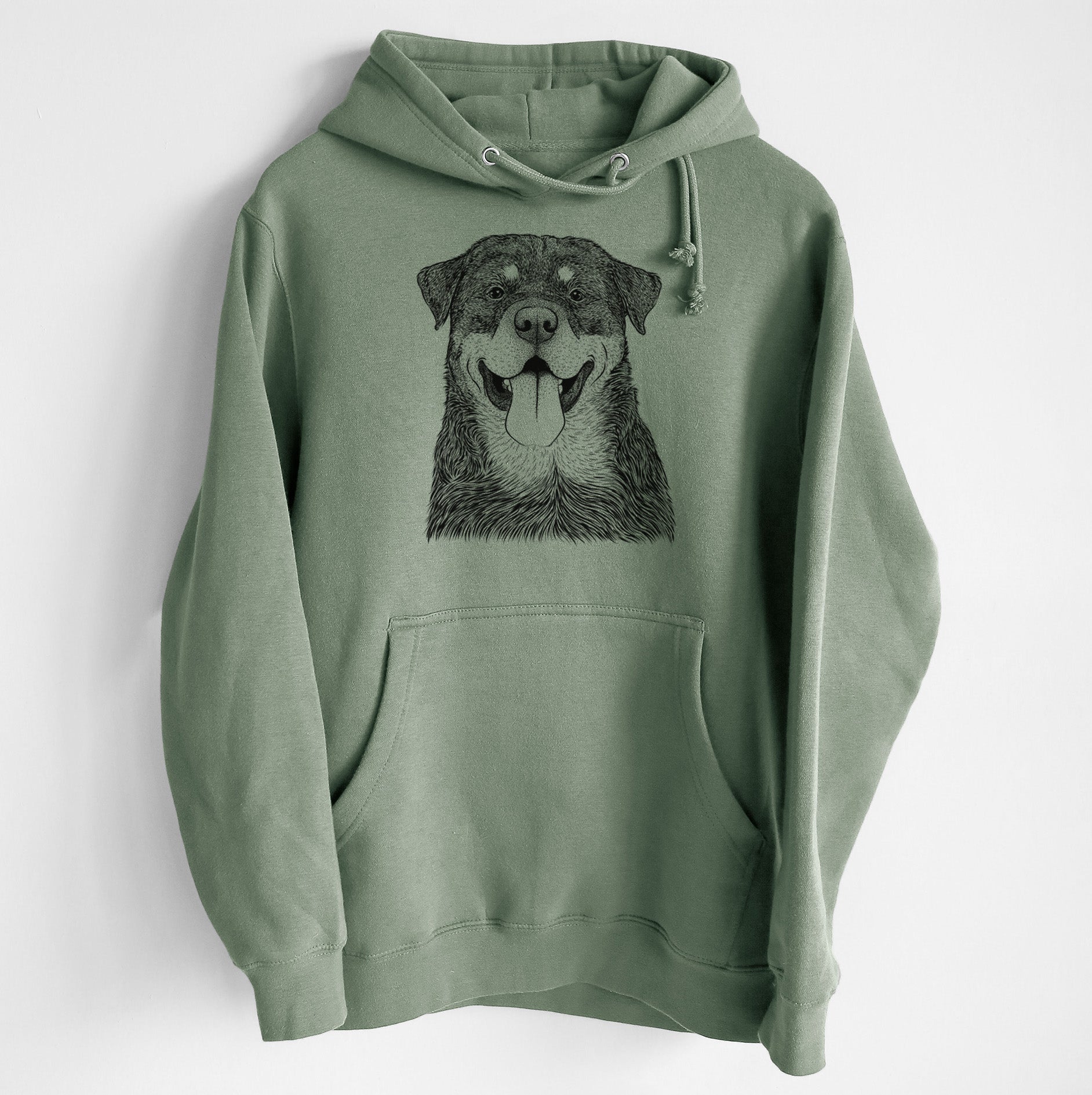 Romeo the Rottweiler- Heavyweight Fleece Hoodie