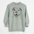 Bare Roscoe the Pitbull - Unisex Pigment Dyed Crew Sweatshirt