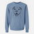 Bare Roscoe the Pitbull - Unisex Pigment Dyed Crew Sweatshirt