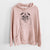 Bare Rosie the Pug - Unisex Pigment Dyed Hoodie